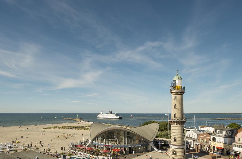 Hotel Am Leuchtturm Rostock Exterior foto